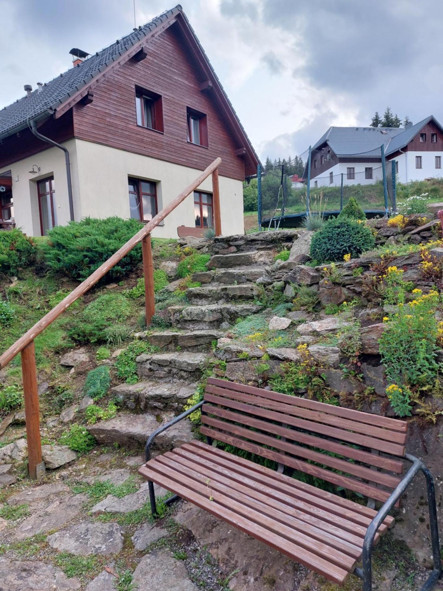 Wellness Chata Rosnatka Kvilda Exteriör bild