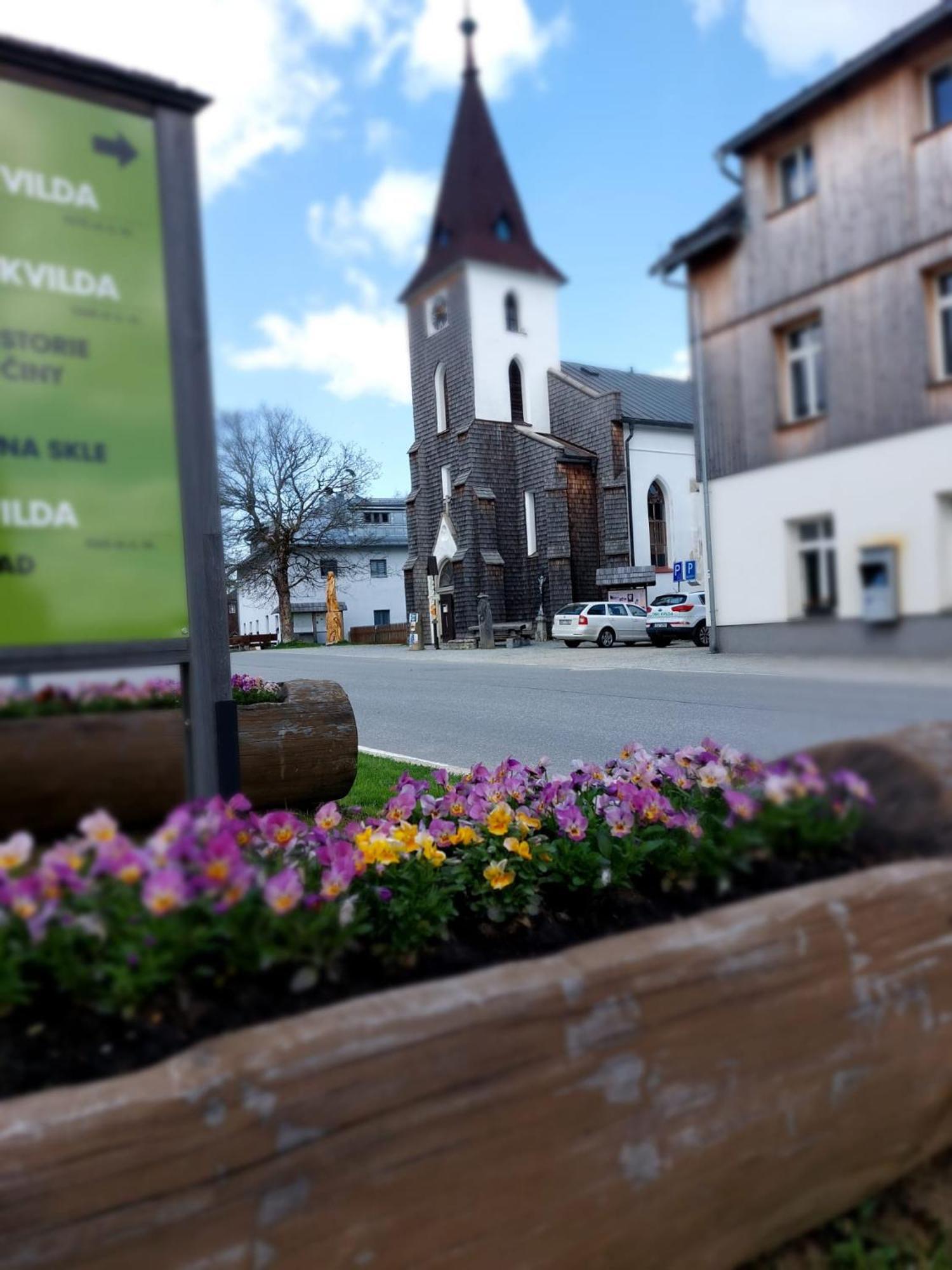 Wellness Chata Rosnatka Kvilda Exteriör bild